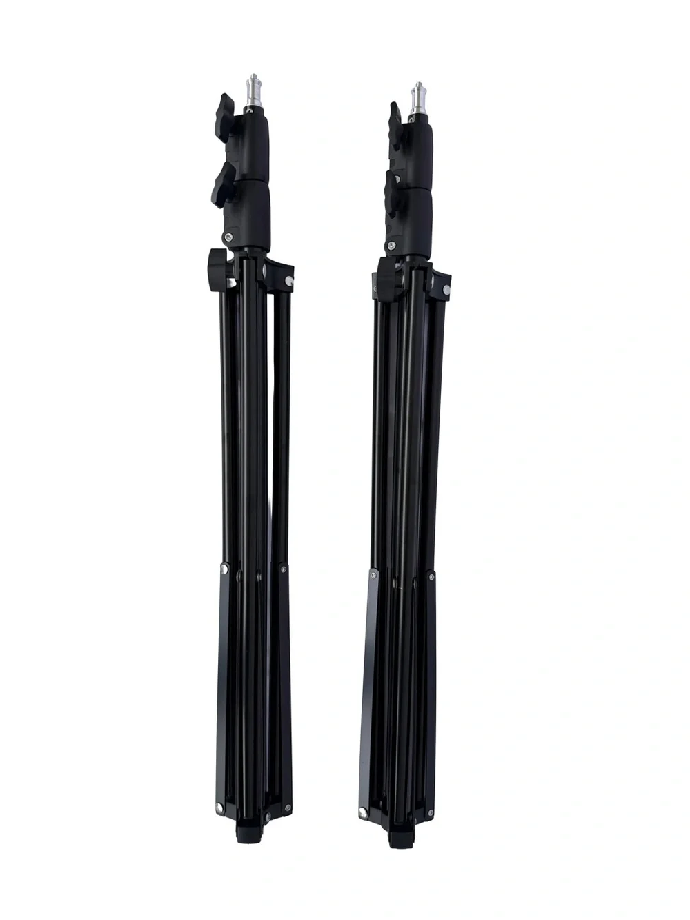 2 Pack Photography Tripod Light Stand 6.5 Ft Compact For Photo & Video Lights